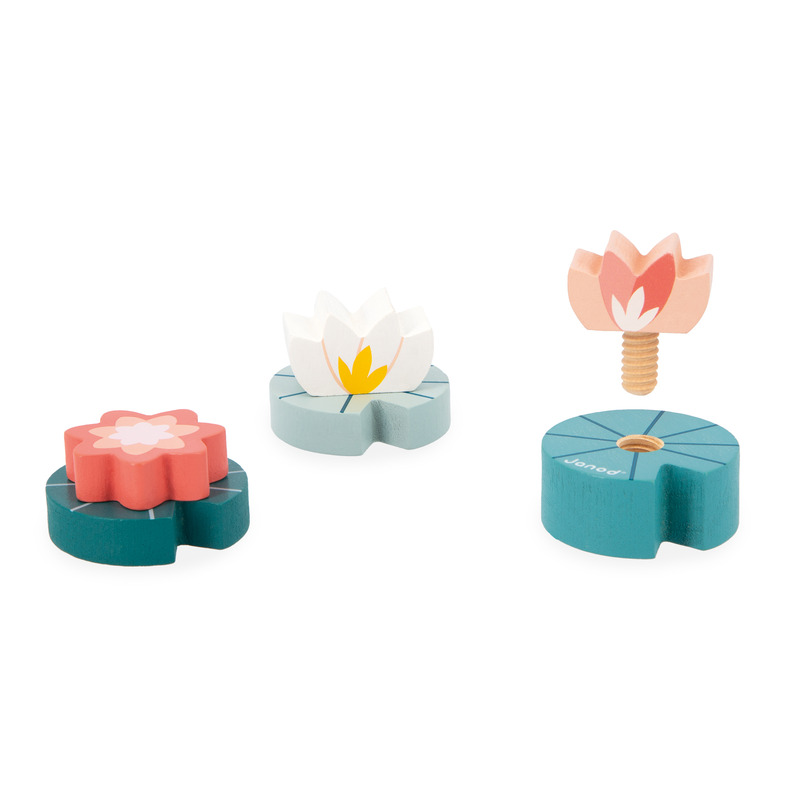 Janod box 24 mois Janod fleurs dévisser