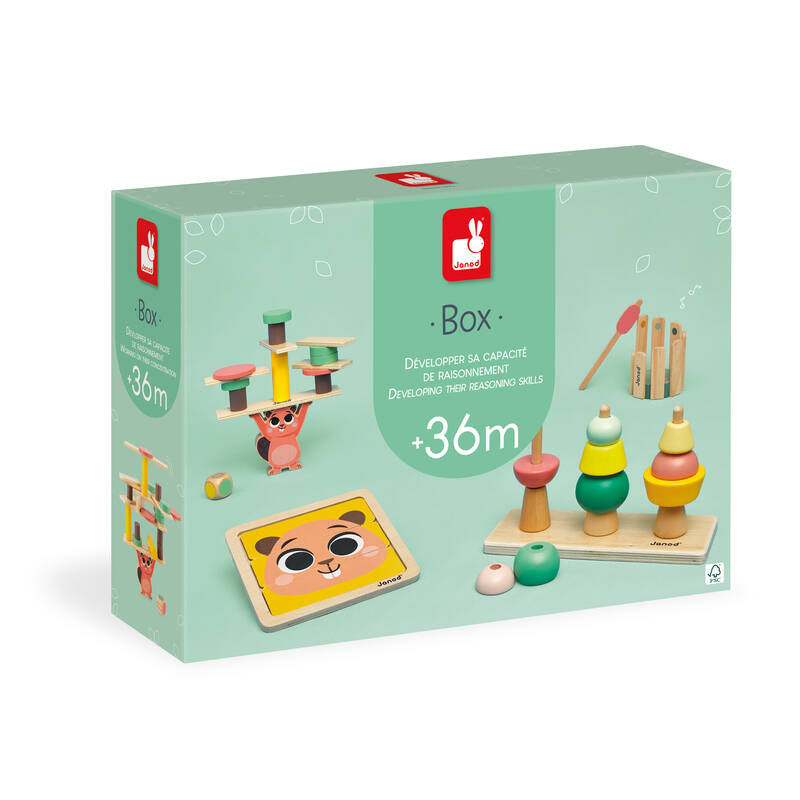 Janod box 36 mois Janod package