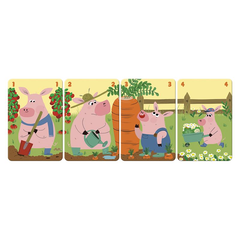 Jeu de 7 Familles - Family Farm Janod Famile 2