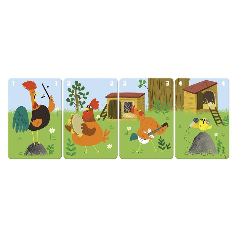 Jeu de 7 Familles - Family Farm Janod Famile 5