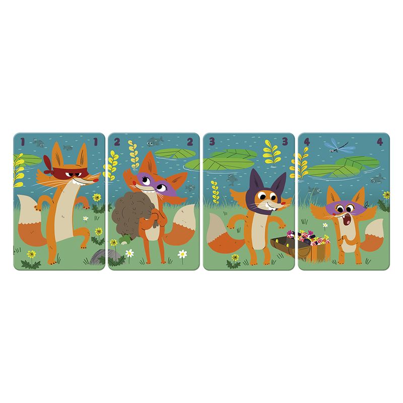 Jeu de 7 Familles - Family Farm Janod Famile 6