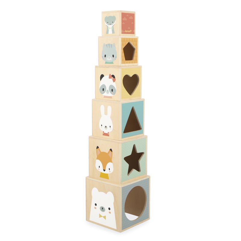 Jeu à empiler Pyramide Janod pyramide 1