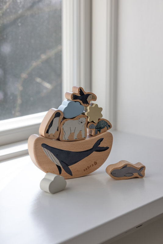 Jeu d'équilibre en bois Le Monde de Sebra lifestyle 3
