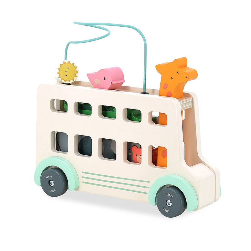 Jeu d'éveil Bus'animo Sarah Betz VILAC Produit cote2