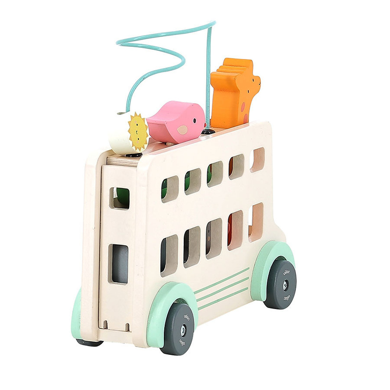 Jeu d'éveil Bus'animo Sarah Betz VILAC Produit dos