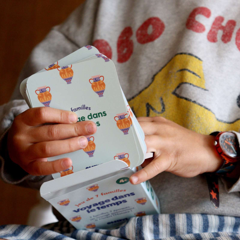 Jeu de 7 familles Voyage dans le temps Observe Édition lifestyle 2