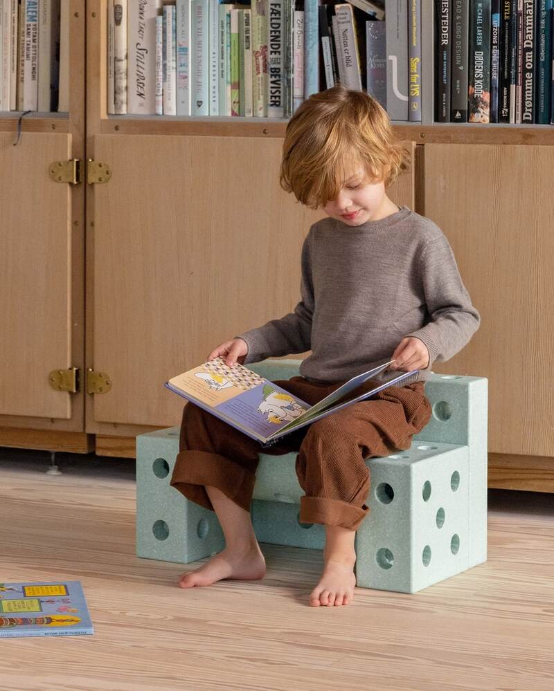 Jeu de construction évolutif Explorer Kit Menthe / Vert Fôret MODU lifestyle3