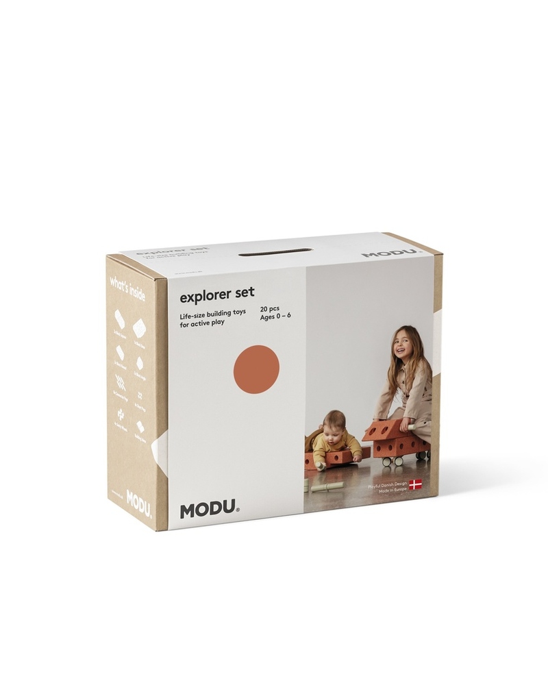 Jeu de construction évolutif Explorer Kit MODU packaging