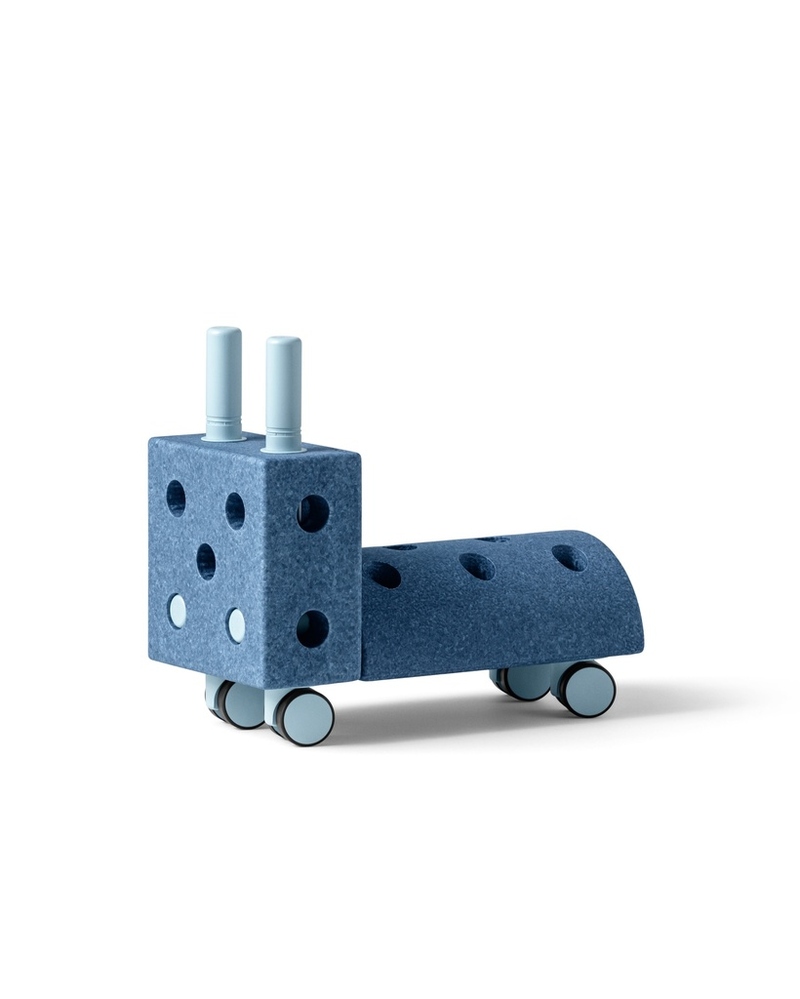 Jeu de construction évolutif Tiny Ride MODU face bleu