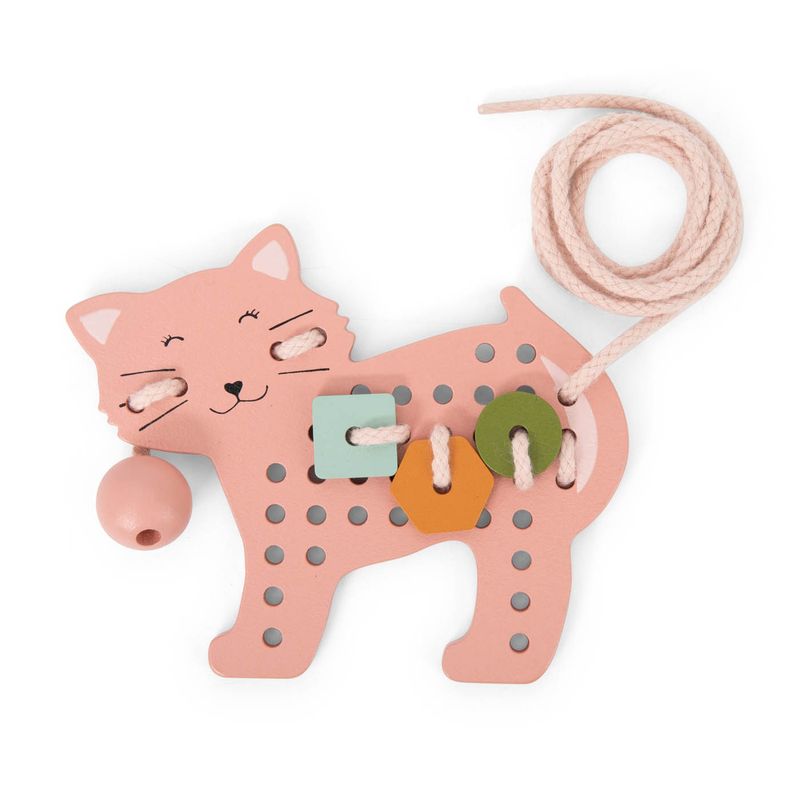 Jeux de laçage bois animaux Trixie chat