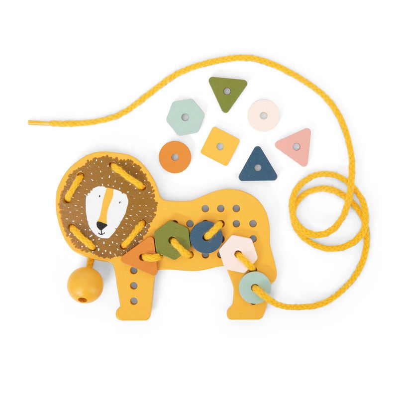 Jeux de laçage bois animaux Trixie lion