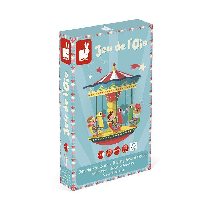 Jeu de l'oie Carrousel JANOD boîte de jeu