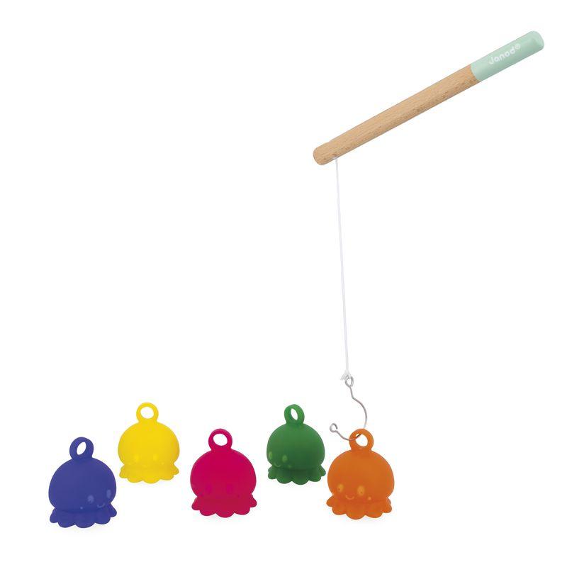 Jeu de Pêche à la ligne Poulpes JANOD mise en situation