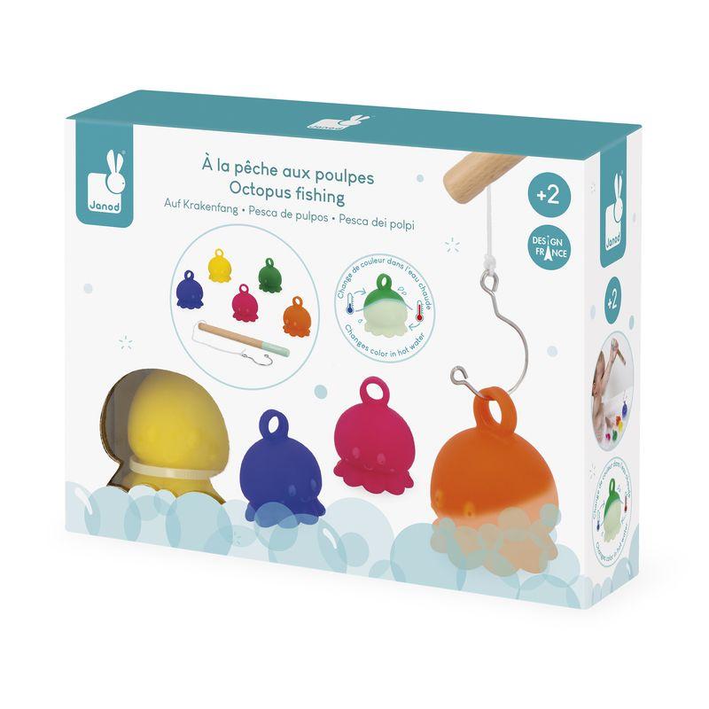 Jeu de Pêche à la ligne Poulpes JANOD boîte