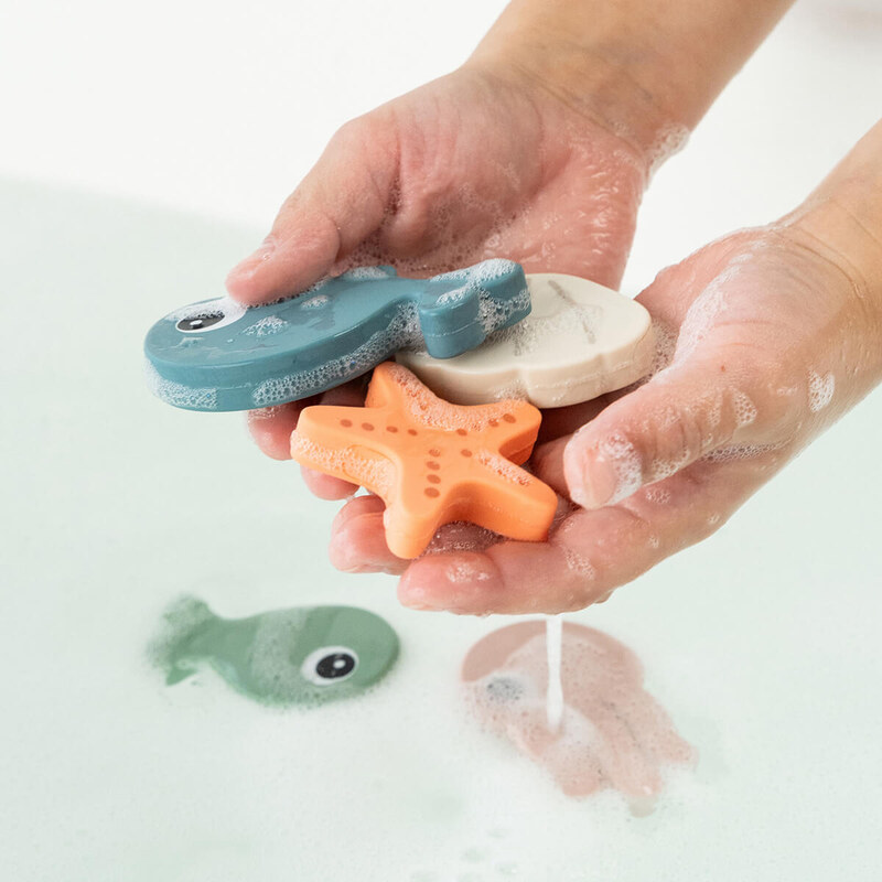 Jeu de pêche pour le bain Sea friends Multicolore Done By Deer lifestyle 2