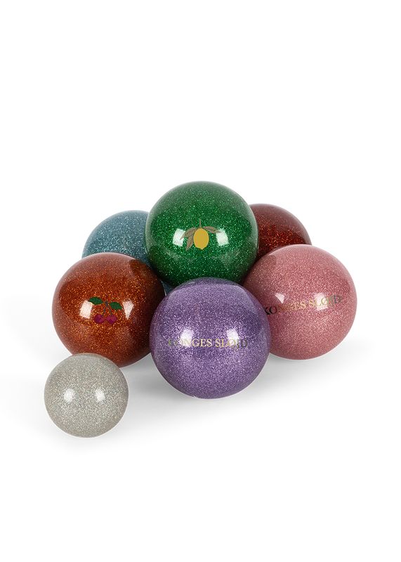 Jeu de pétanque pailleté Konges Slojd produit