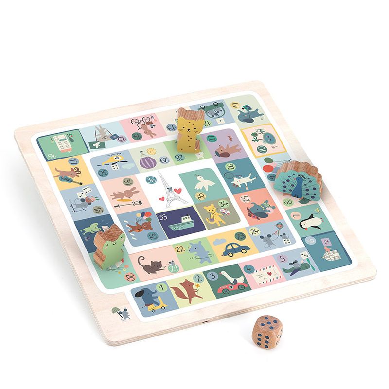 Jeu de société Multi-Jeux des tout-petits Sarah Betz Vilac plateau