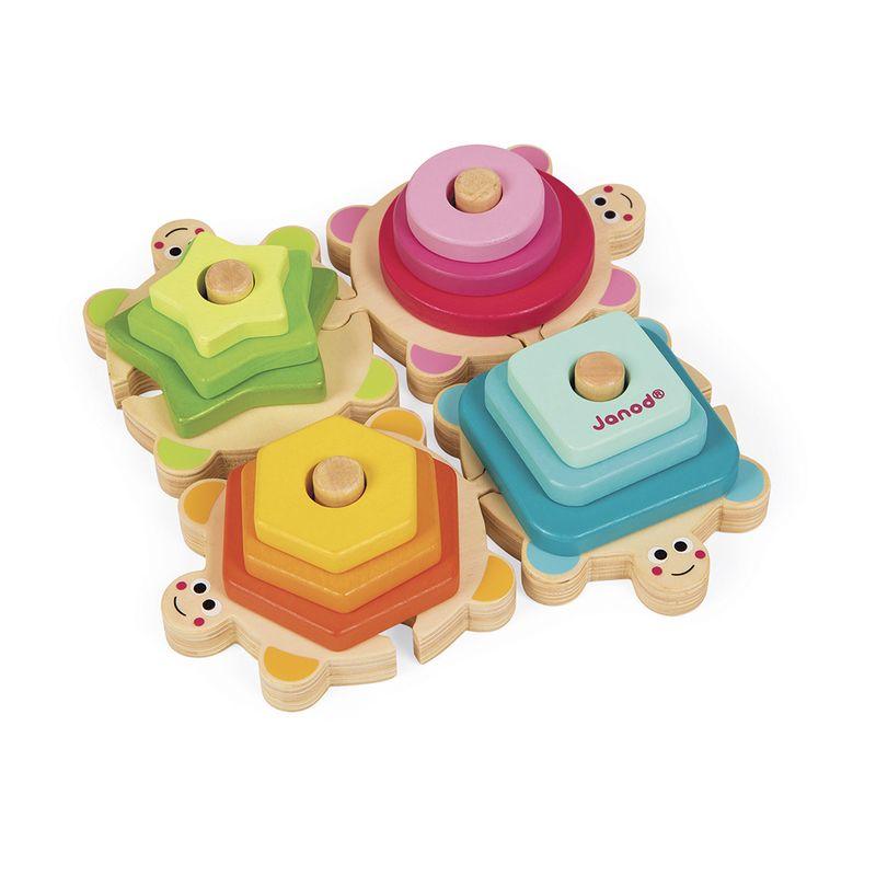 Jeu de tortues à empiler I WOOD JANOD produit
