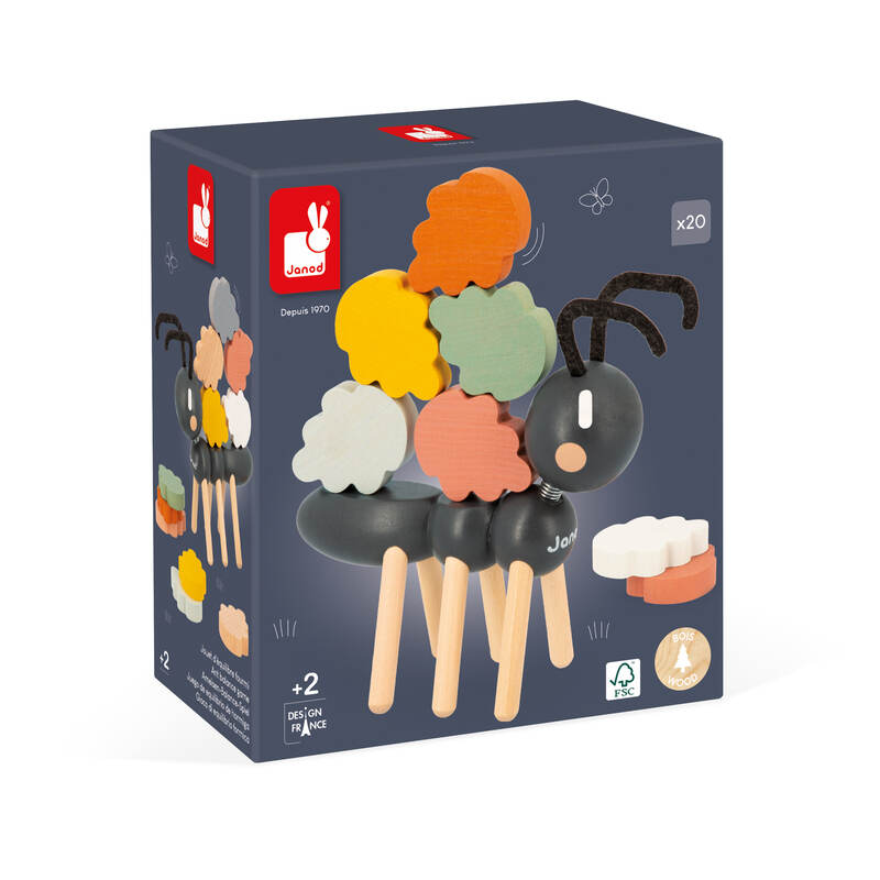 Jeu d'Équilibre Fourmi Sweet Cocoon Janod package
