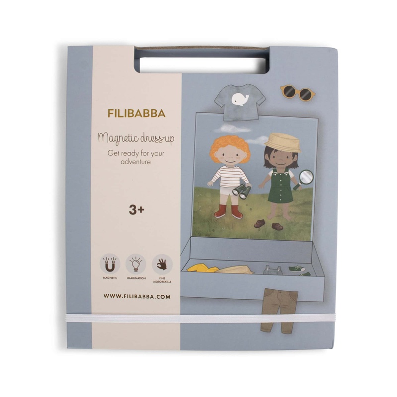 Jeu magnétique dress-up Filibabba boite