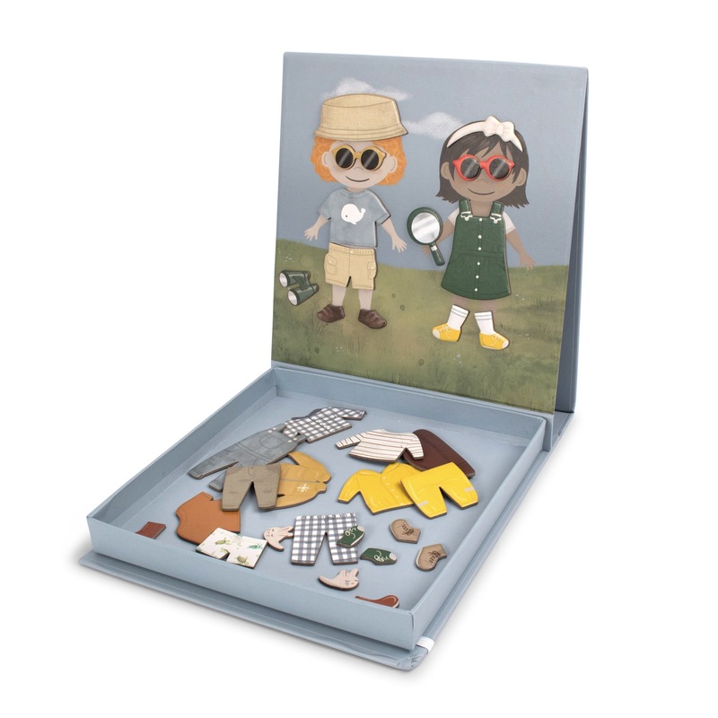 Jeu magnétique dress-up Filibabba face