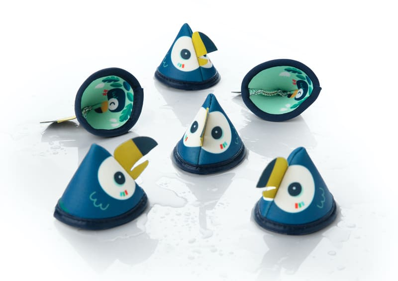 Jeu de memory de bain Pablo Lilliputiens Paires