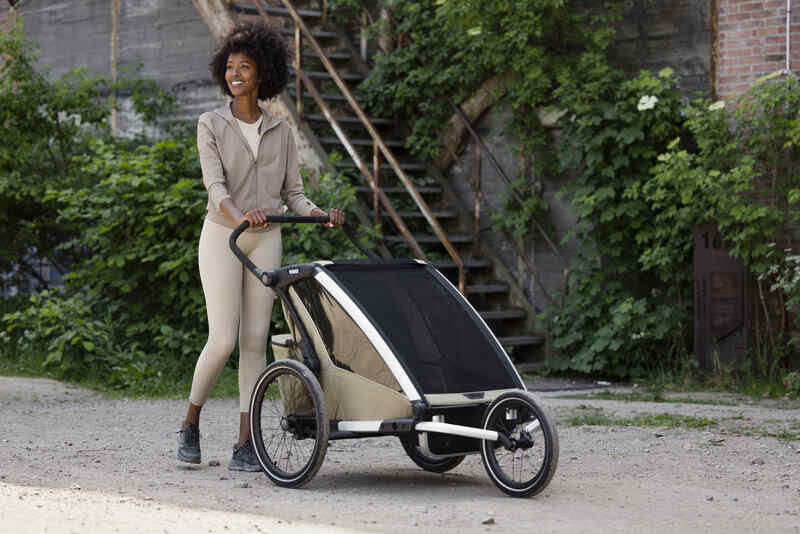 Jog Kit 3 pour Chariot Thule Double Thule lifestyle