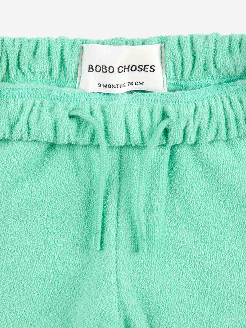 Jogging Green color block Bobo Choses fermeture