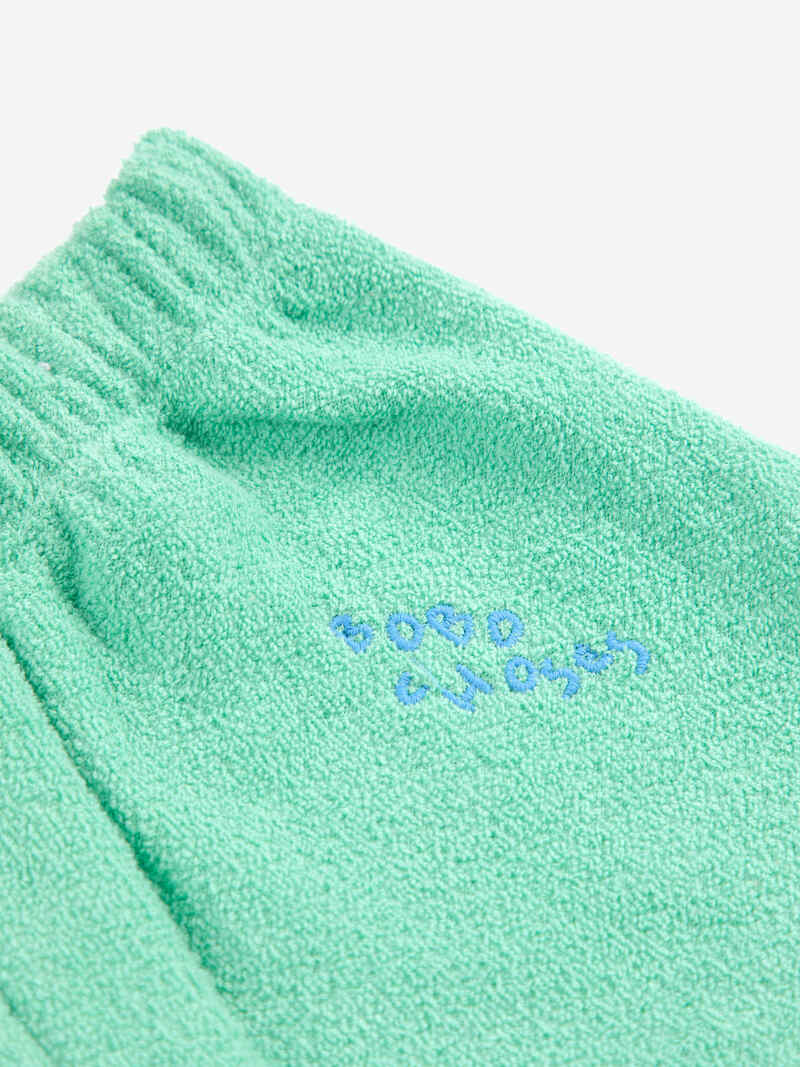 Jogging Green color block Bobo Choses poche