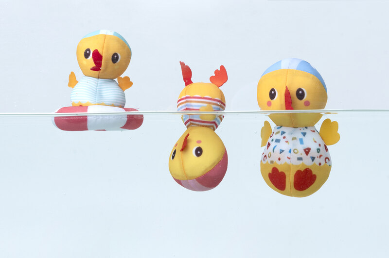 Jouets de bain 3 canards au bord de l'eau Liliputien lifestyle