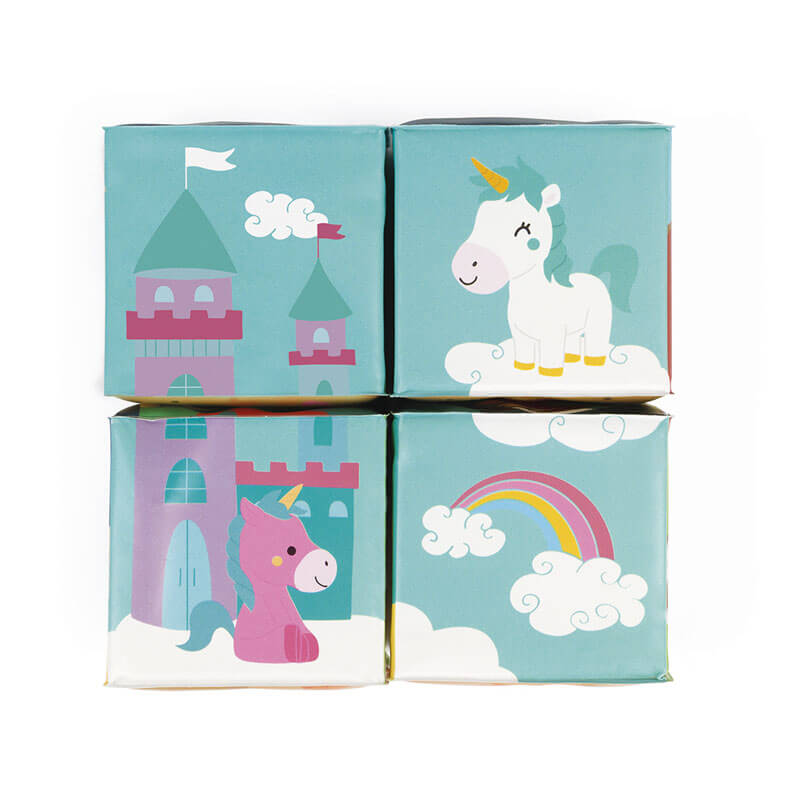 Jouet de bain Cubes Janod licorne