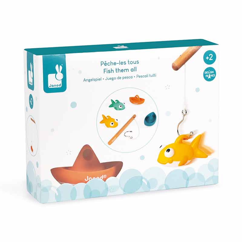 Jouets de Bain pour Les Tout-Petits, 10 Pièces de Jeu de Pêche