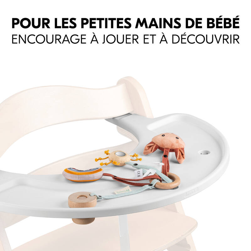 Jouet en bois pour chaise haute Hauck Play Catching S Fox Hauck petite main
