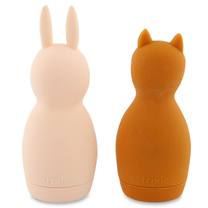 Jouets de bain aspergeur Mrs. Rabbit & Mr. Fox Trixie dos