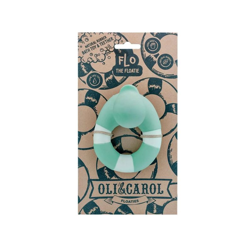 Jouet de Bain Canard Flottant Oli & Carol packaging