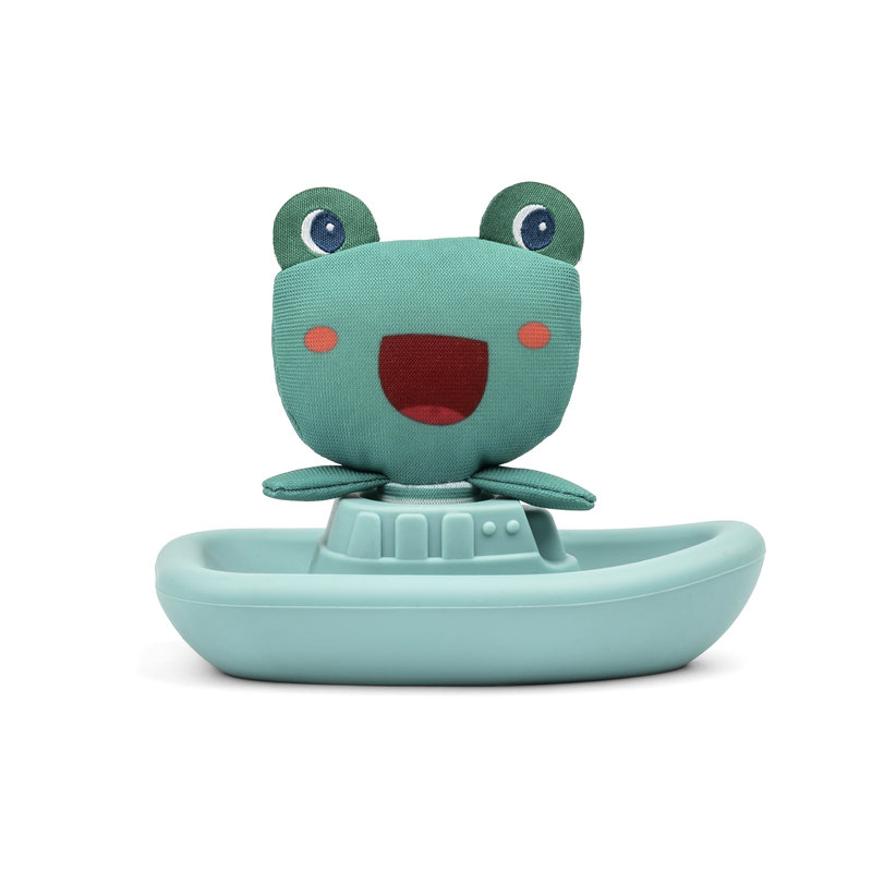 Jouet de bain James la Grenouille et son bateau Lilliputiens produit