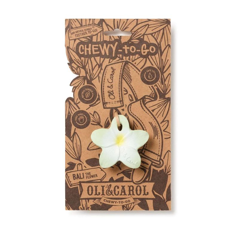 Jouet de dentition Bali La Fleur Oli & Carol packaging