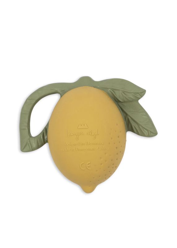 Jouet de dentition Citron Konges Slojd verso