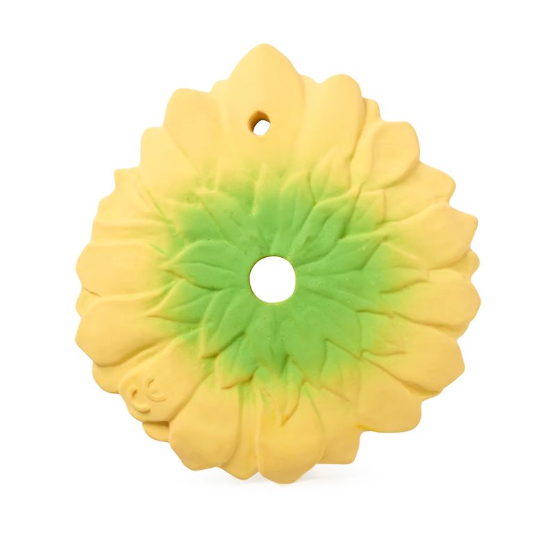 Jouet de dentition Sun le Tournesol Oli & Carol verso
