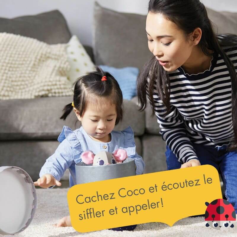 Jouet interactif Wonder Buddies Coco la souris Tiny Love Boite