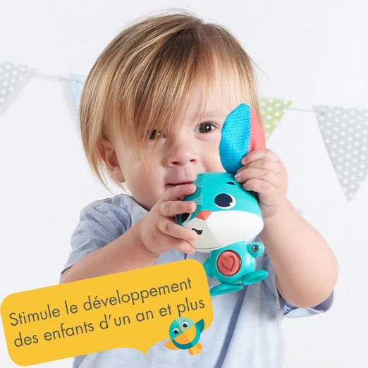 Jouet interactif Wonder Buddies Thomas le lapin Tiny Love Utilisation