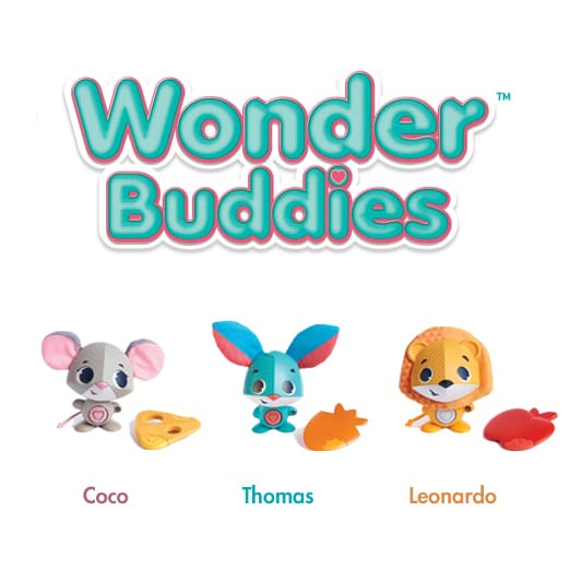 Jouet interactif Wonder Buddies Thomas le lapin Tiny Love Gamme