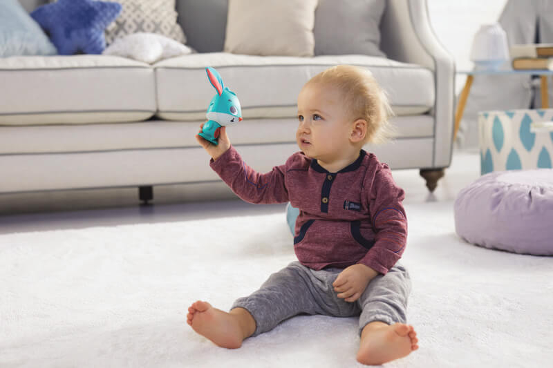 Jouet interactif Wonder Buddies Thomas le lapin Tiny Love Bébé