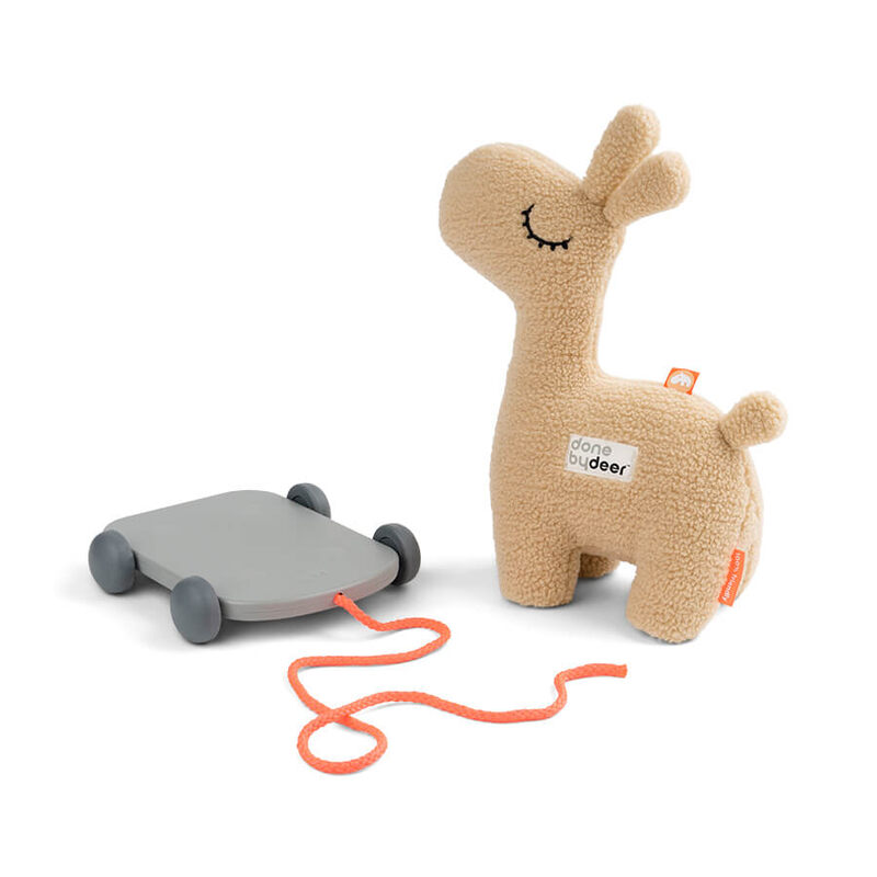 Jouet à tirer 2 en 1 Lalee Sable Done by Deer produit face