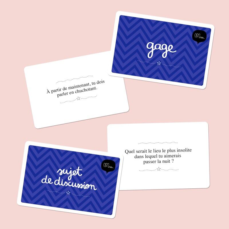 Kit de discussion Au lit Minus Editions cartes