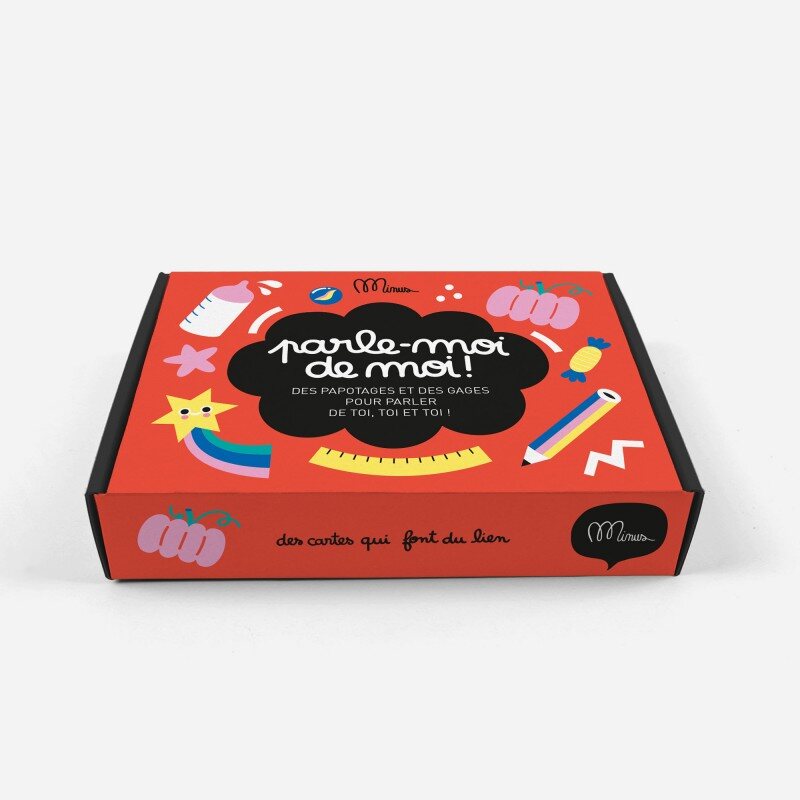 Kit de discussion Parle moi de moi Minus Editions produit face