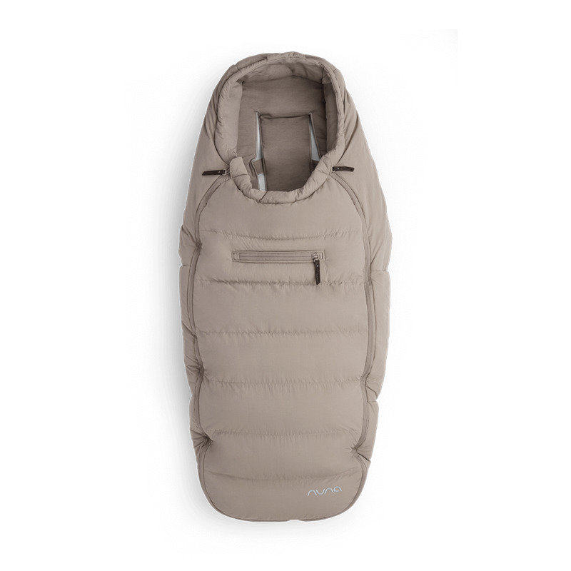 Kit d'hiver poussette Château Nuna chancelière tête ouverte