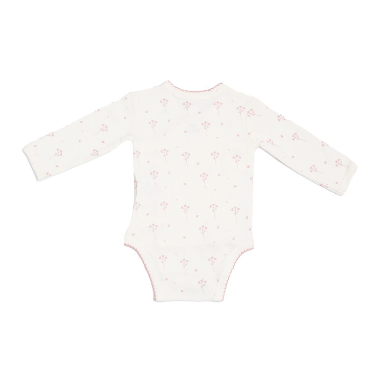Kit Naissance Beige Fleuri 1 mois Trois Kilos Sept body derrière 