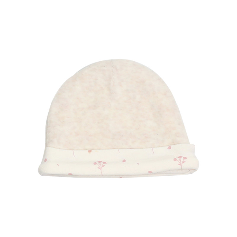 Kit Naissance Beige Fleuri 1 mois Trois Kilos Sept bonnet 