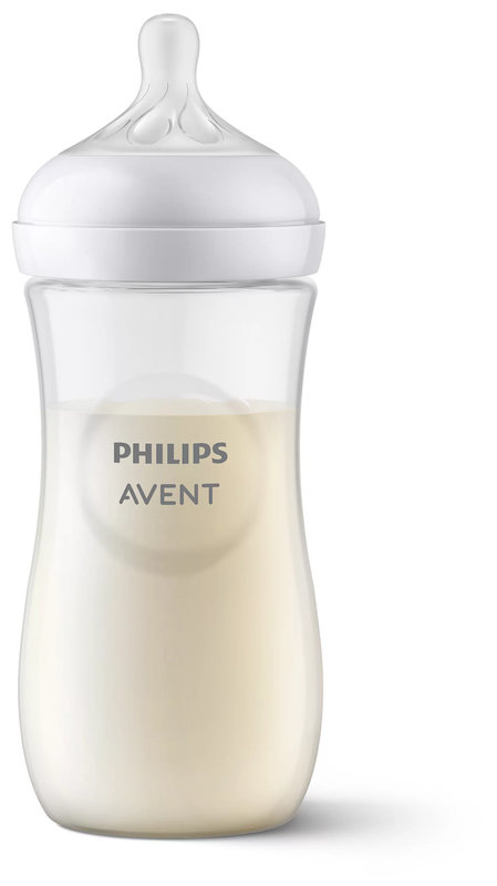 Kit nouveau-né Natural Goupillon et 3 biberons Natural 125, 260 et 330 ml Phillips Avent 330ml